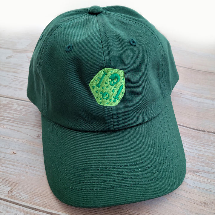 Gelatinous Cube Hat - Geeky merchandise for people who play D&D - Merch to wear and cute accessories and stationery Paola's Pixels