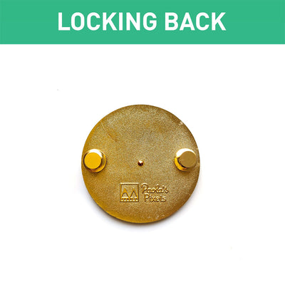 Seconds Sale! Fireball Spinner Pin - Geeky merchandise for people who play D&D - Merch to wear and cute accessories and stationery Paola's Pixels