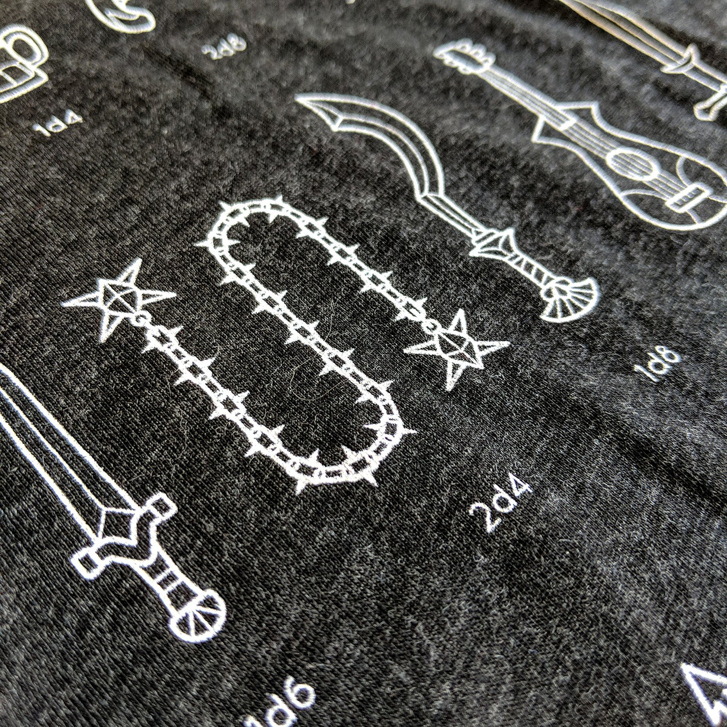 Damage Dealer Women's Shirt - Geeky merchandise for people who play D&D - Merch to wear and cute accessories and stationery Paola's Pixels