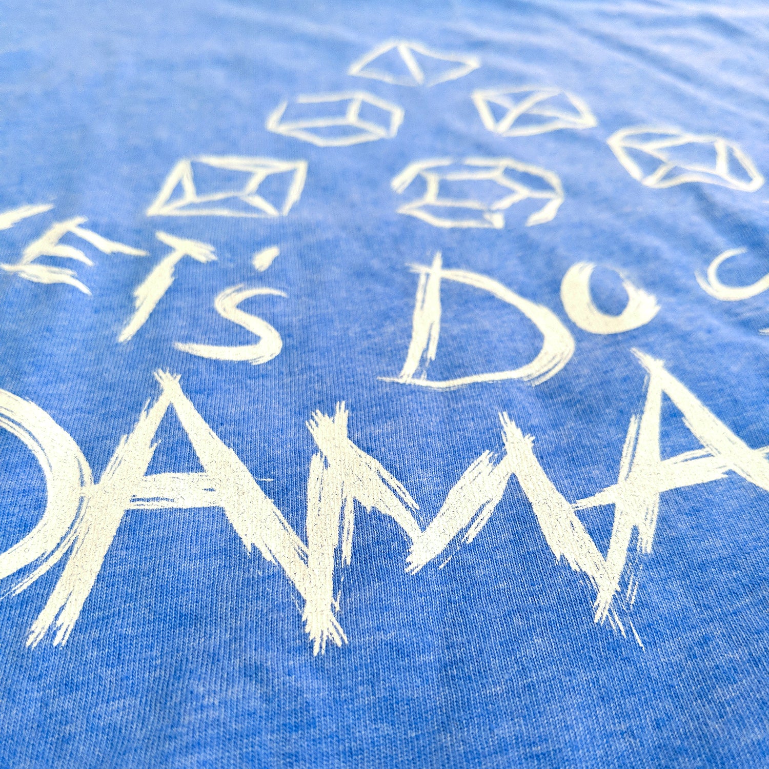 Let's Do Some Damage Toddler Shirt - Geeky merchandise for people who play D&D - Merch to wear and cute accessories and stationery Paola's Pixels