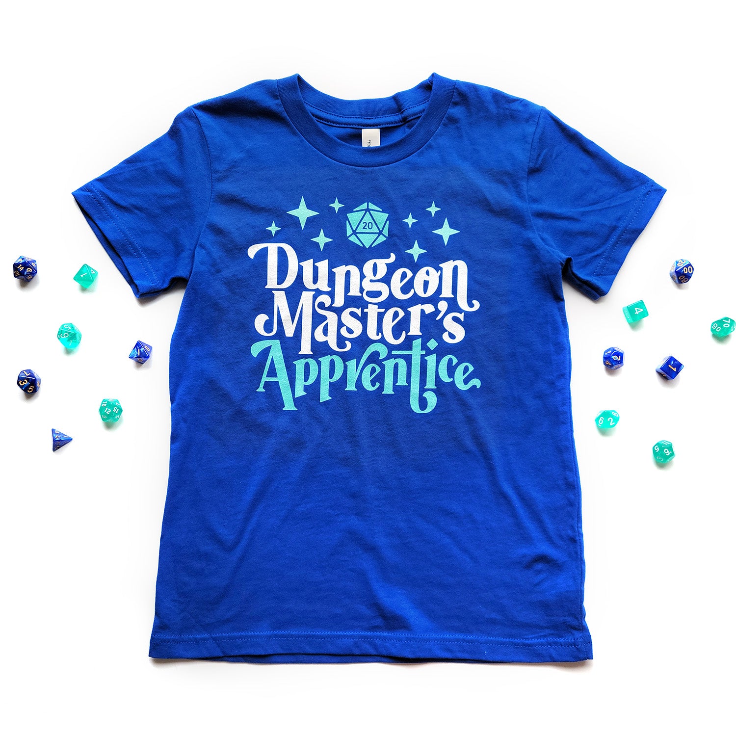 Dungeon Master's Apprentice Youth Shirt - Geeky merchandise for people who play D&D - Merch to wear and cute accessories and stationery Paola's Pixels