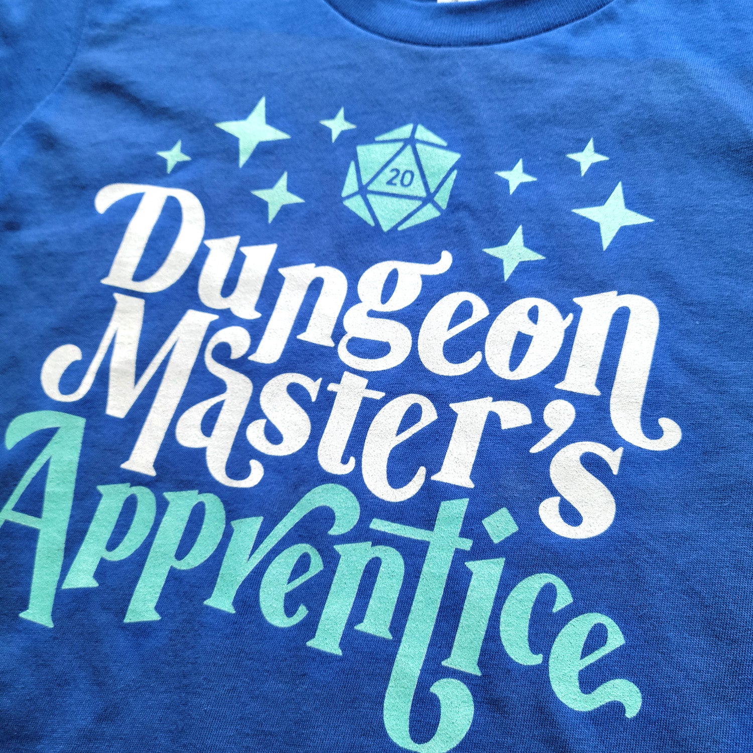 Dungeon Master's Apprentice Youth Shirt - Geeky merchandise for people who play D&D - Merch to wear and cute accessories and stationery Paola's Pixels