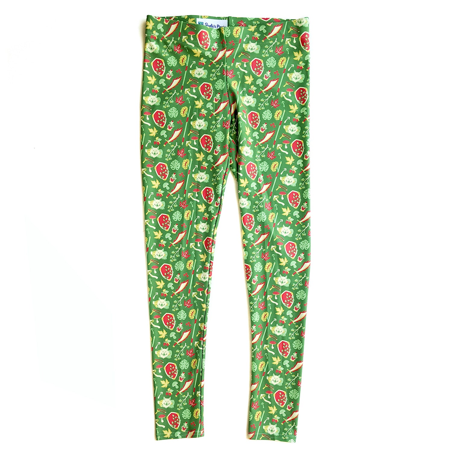 Druid Leggings - Geeky merchandise for people who play D&D - Merch to wear and cute accessories and stationery Paola's Pixels