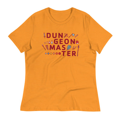 Dungeon Master Women's Shirt - Geeky merchandise for people who play D&D - Merch to wear and cute accessories and stationery Paola's Pixels
