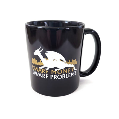 Dwarf Money Dwarf Problems Mug - Geeky merchandise for people who play D&D - Merch to wear and cute accessories and stationery Paola's Pixels