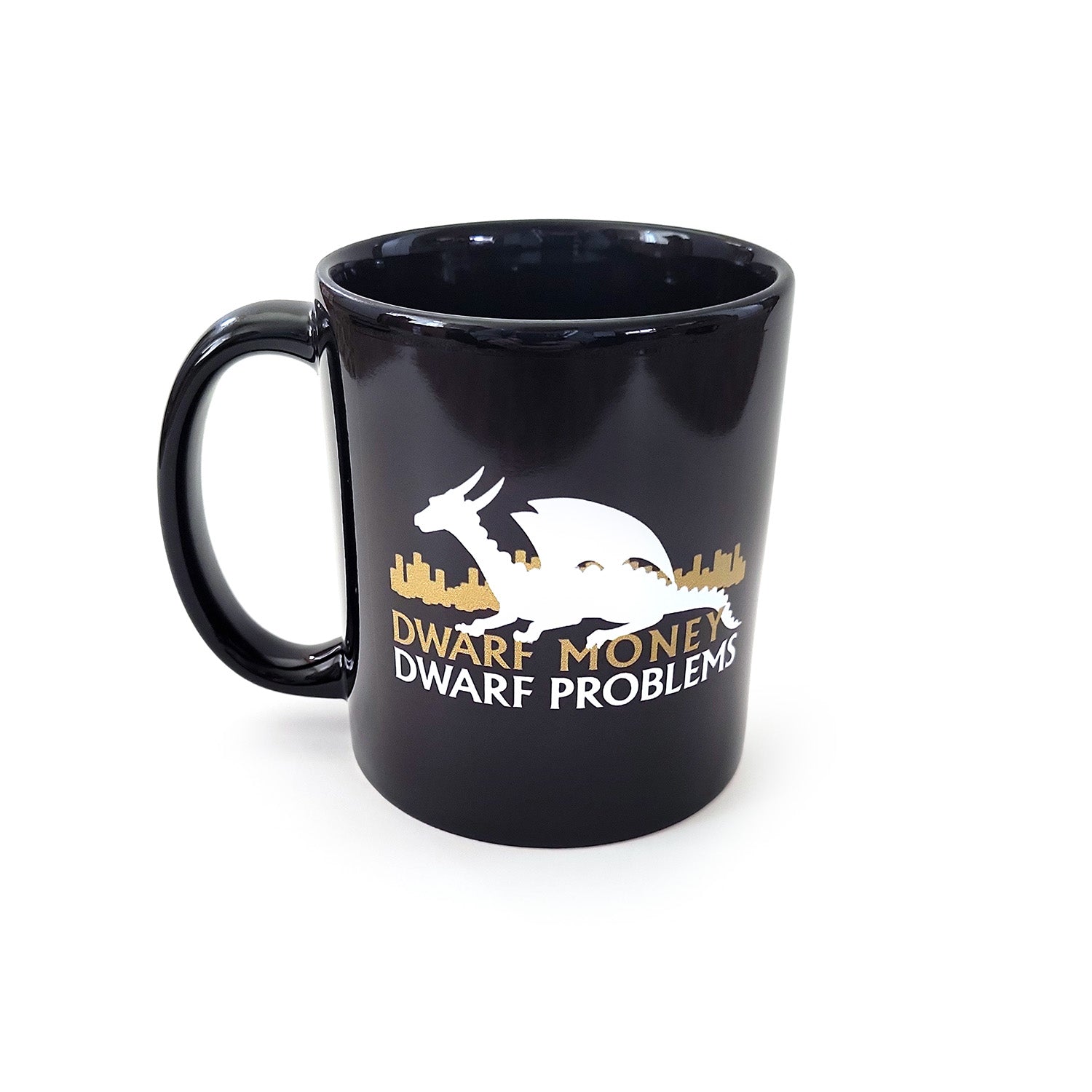 Dwarf Money Dwarf Problems Mug - Geeky merchandise for people who play D&D - Merch to wear and cute accessories and stationery Paola's Pixels