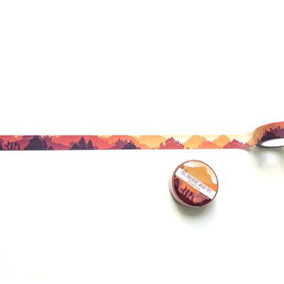 Fall Adventure Washi Tape - Geeky merchandise for people who play D&D - Merch to wear and cute accessories and stationery Paola's Pixels
