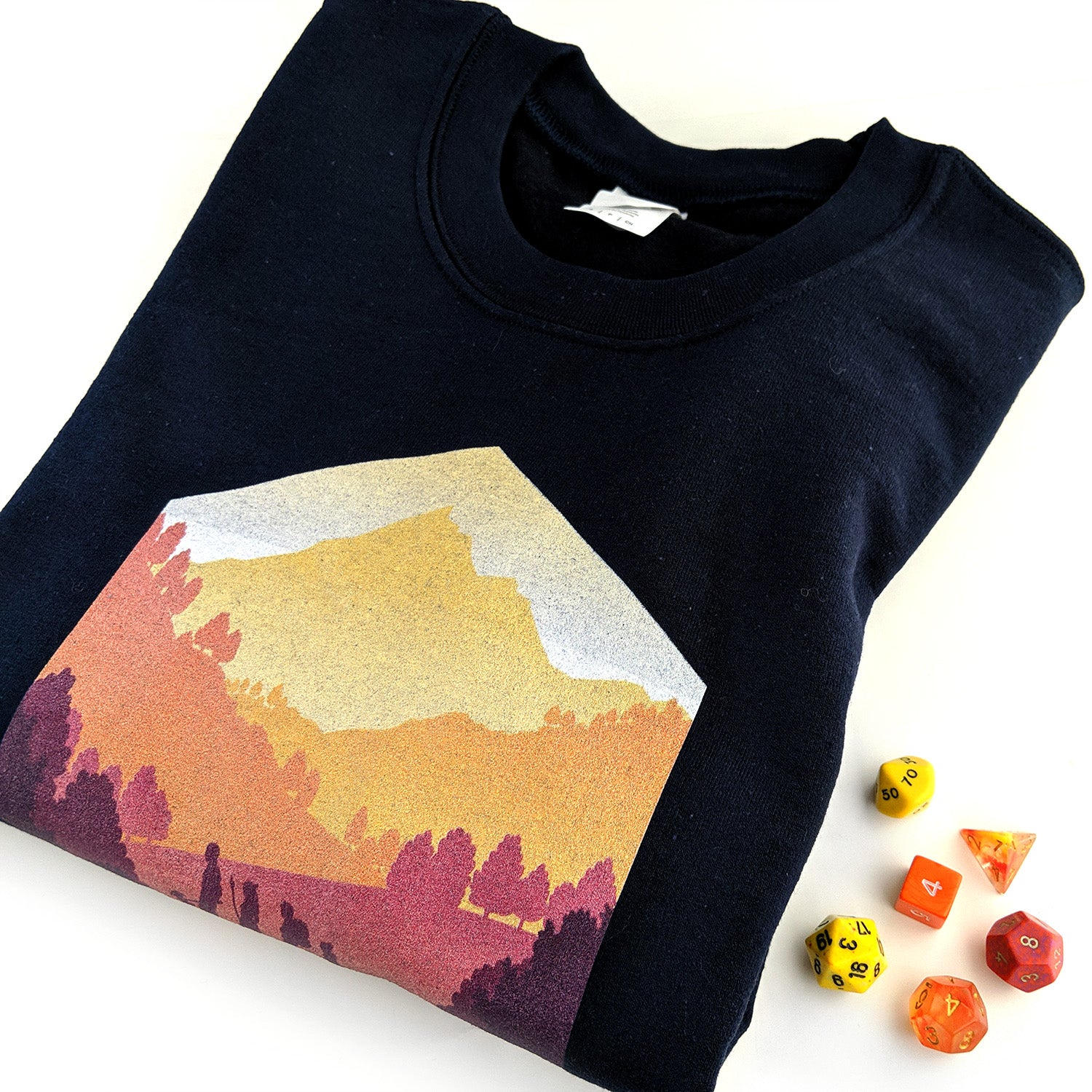 Fall Adventure Sweatshirt - Geeky merchandise for people who play D&D - Merch to wear and cute accessories and stationery Paola's Pixels