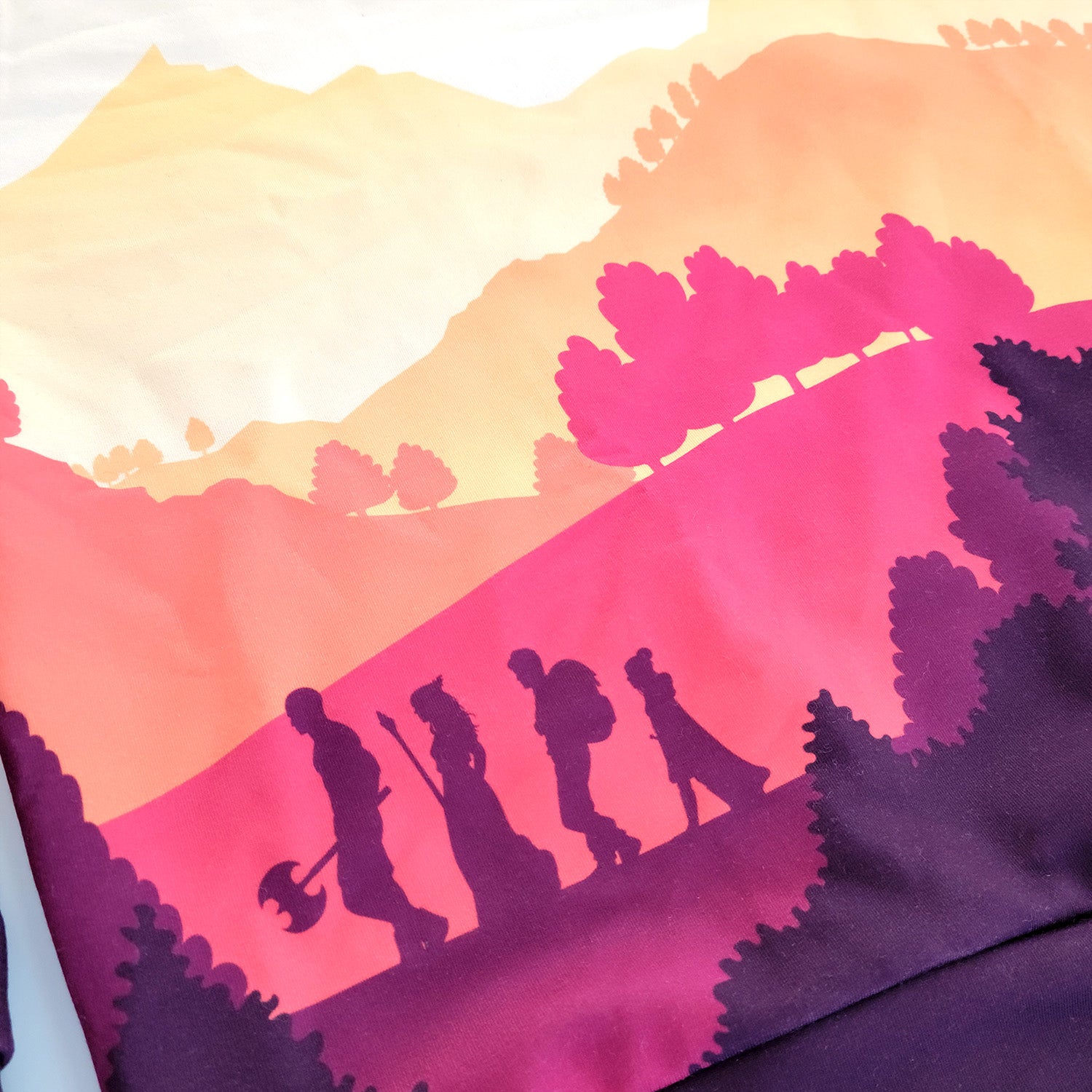 Fall Adventure Sweatshirt - Geeky merchandise for people who play D&D - Merch to wear and cute accessories and stationery Paola's Pixels