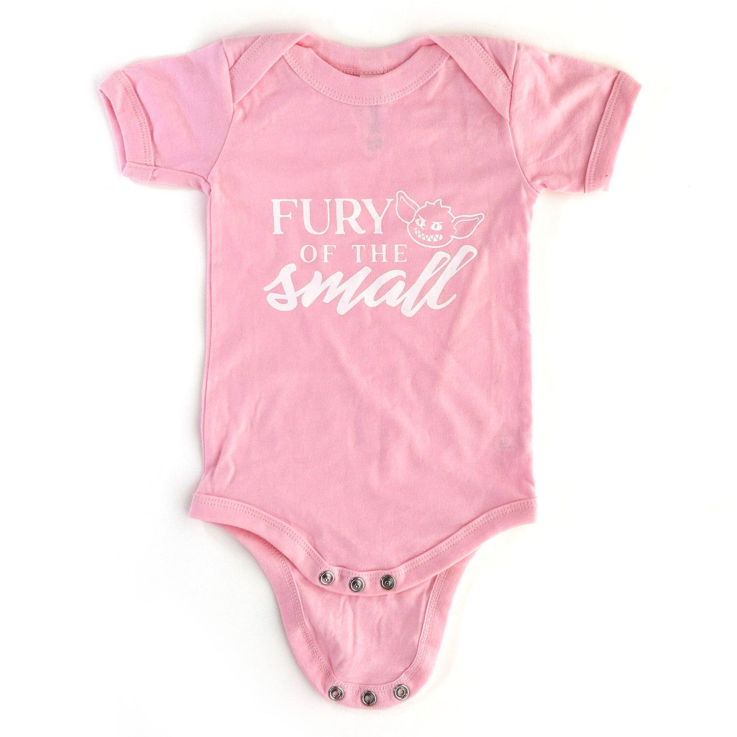 Fury of the Small Baby One Piece - Geeky merchandise for people who play D&D - Merch to wear and cute accessories and stationery Paola's Pixels