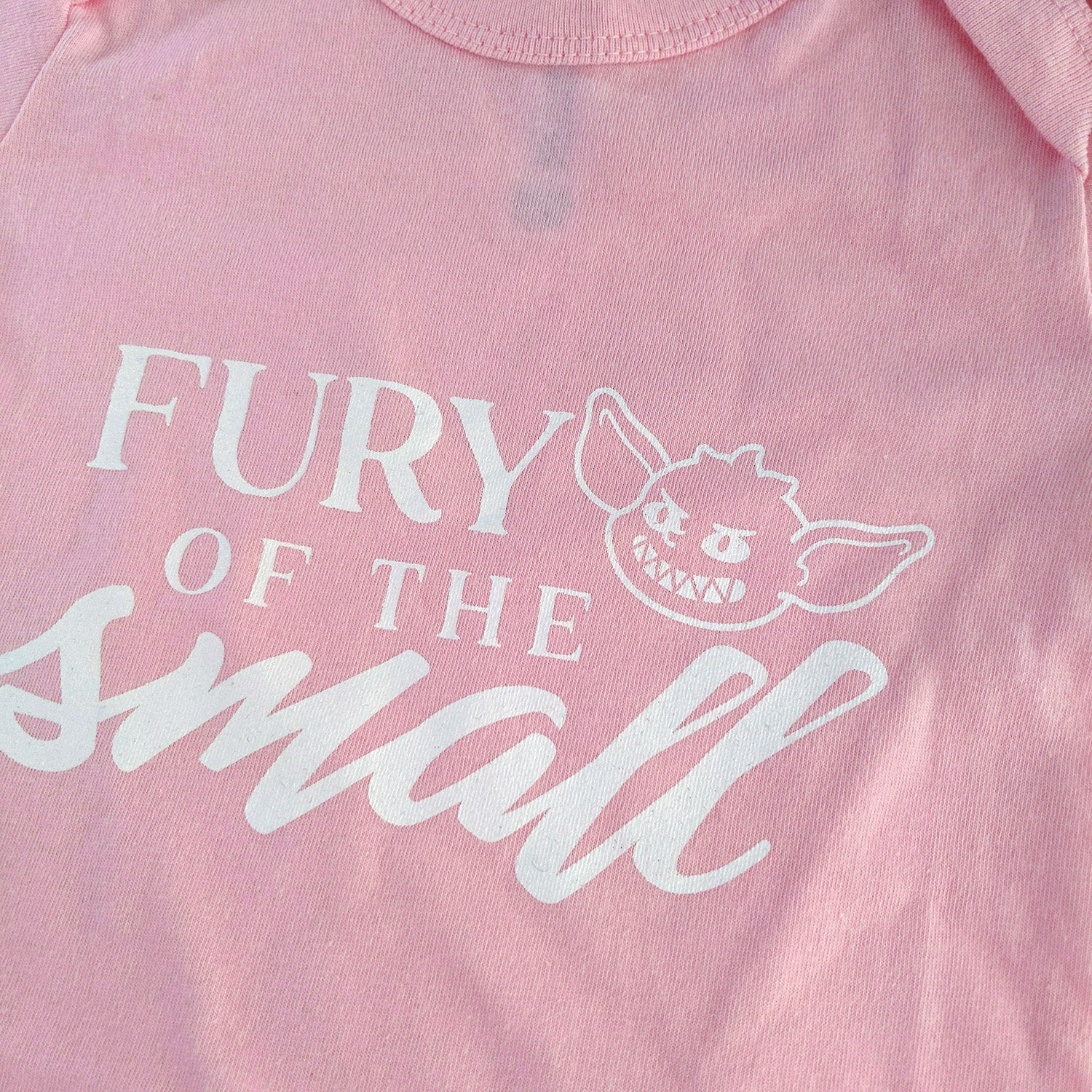 Fury of the Small Baby One Piece - Geeky merchandise for people who play D&D - Merch to wear and cute accessories and stationery Paola's Pixels