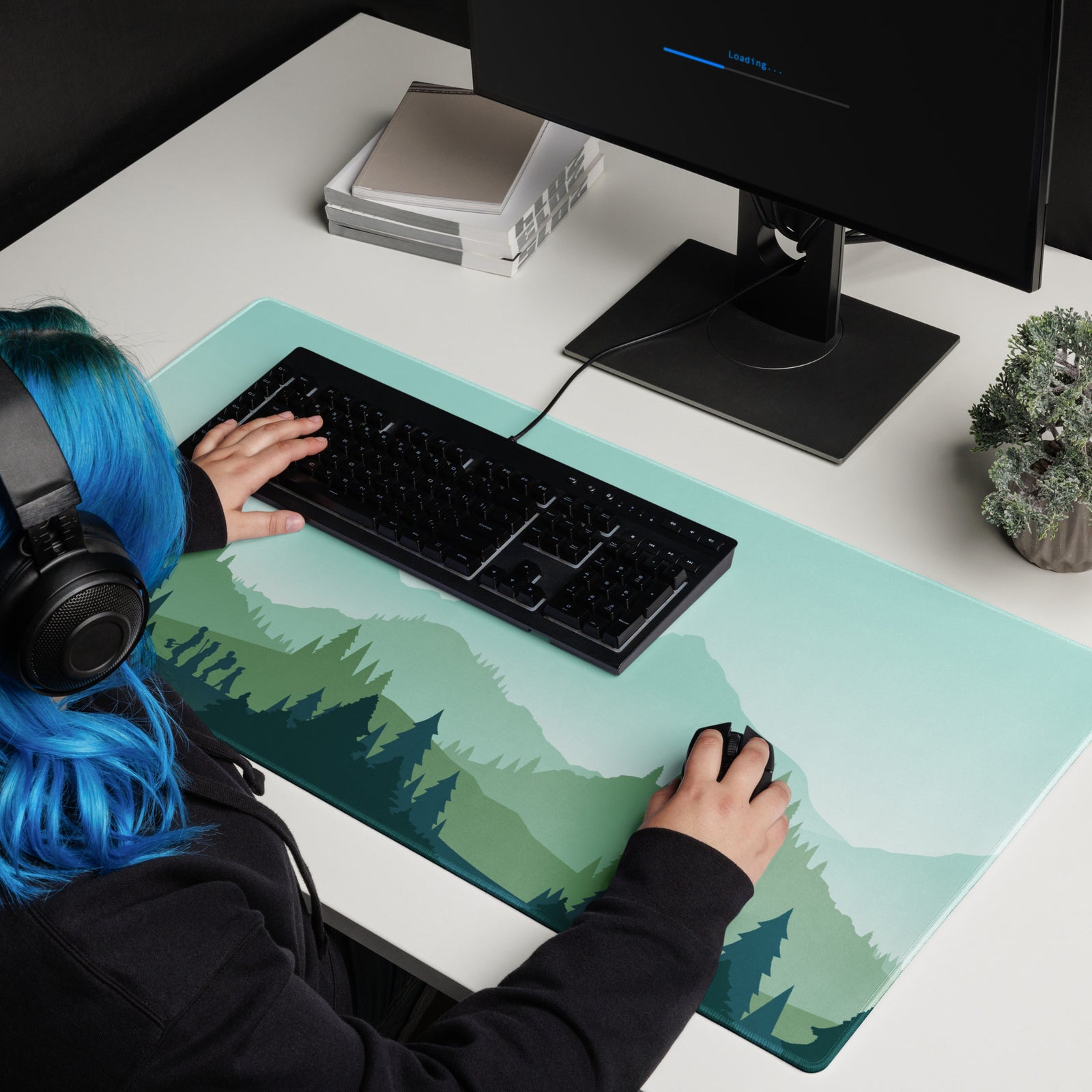 Adventure desk mat - Geeky merchandise for people who play D&D - Merch to wear and cute accessories and stationery Paola's Pixels