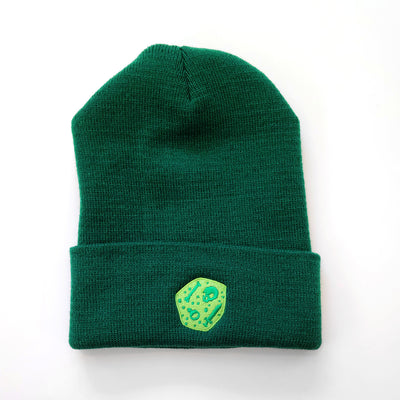 Gelatinous Cube Beanie - Geeky merchandise for people who play D&D - Merch to wear and cute accessories and stationery Paola's Pixels