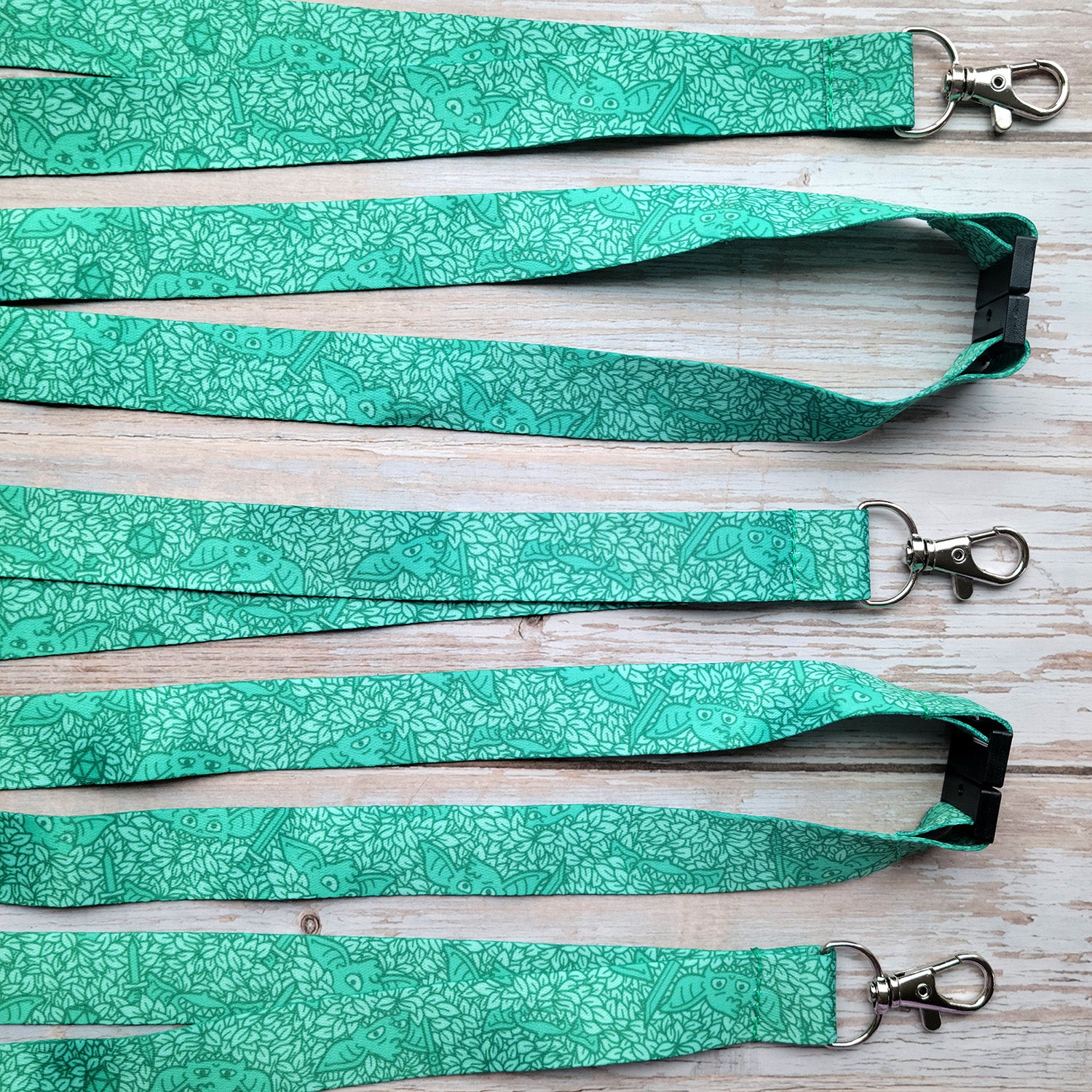 Goblin Lanyard - Geeky merchandise for people who play D&D - Merch to wear and cute accessories and stationery Paola's Pixels