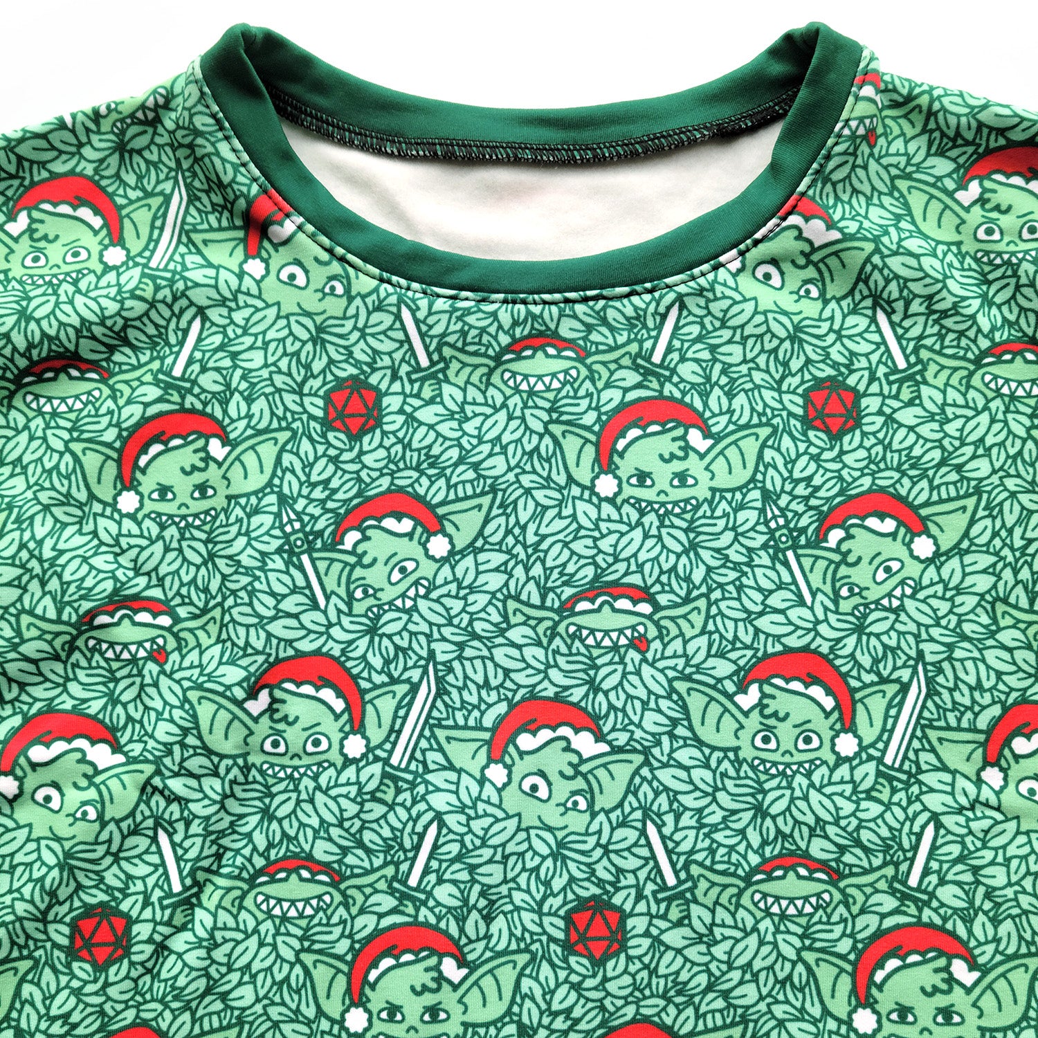 Santa Goblins Sweatshirt - Geeky merchandise for people who play D&D - Merch to wear and cute accessories and stationery Paola's Pixels