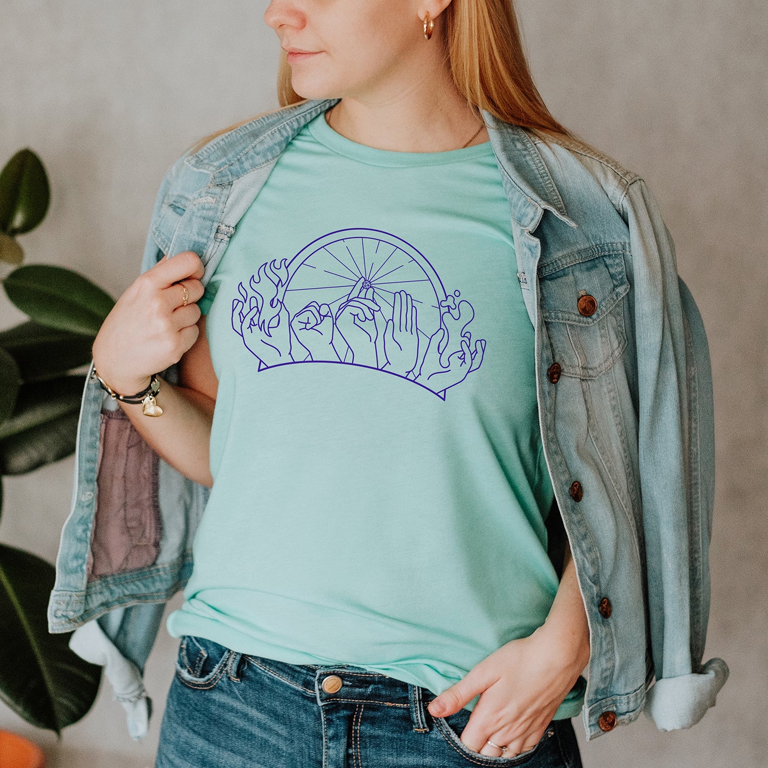 Hands of Fate Shirt - Geeky merchandise for people who play D&D - Merch to wear and cute accessories and stationery Paola's Pixels