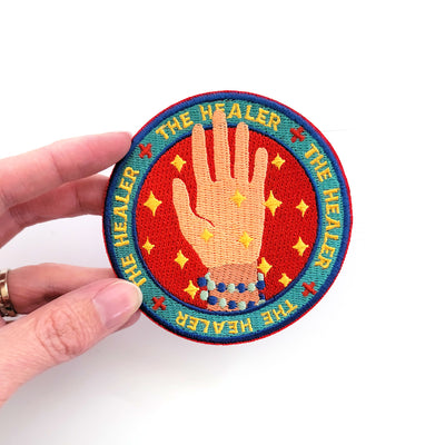 The Healer Role Patch - Geeky merchandise for people who play D&D - Merch to wear and cute accessories and stationery Paola's Pixels