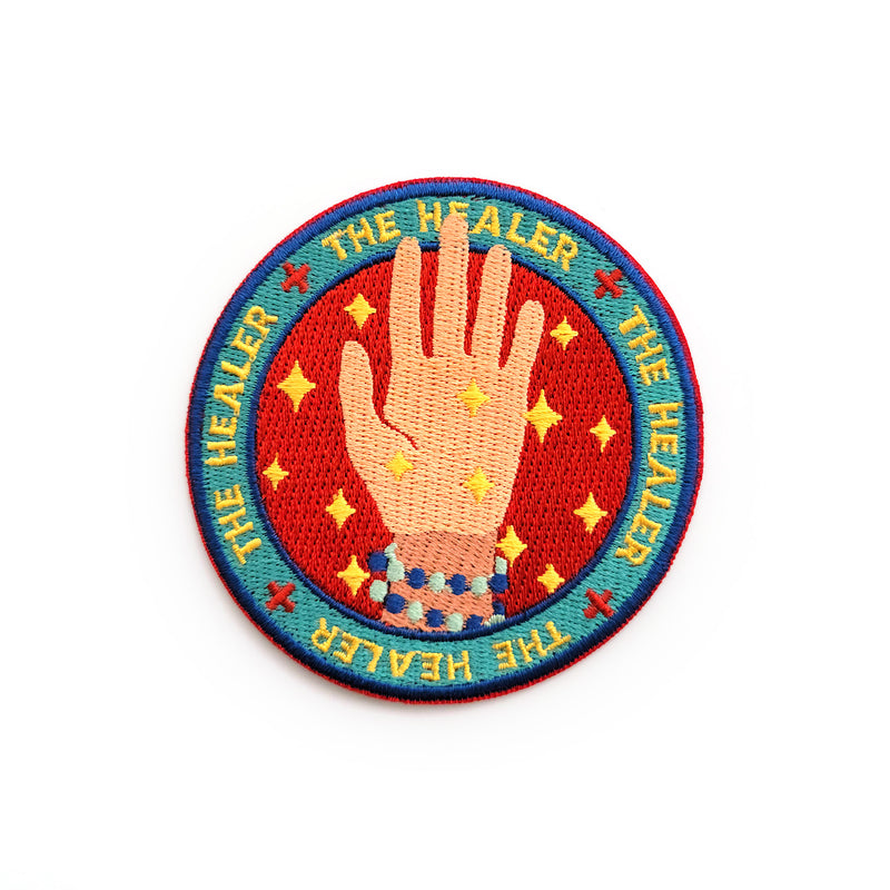 The Healer Role Patch - Geeky merchandise for people who play D&D - Merch to wear and cute accessories and stationery Paola&