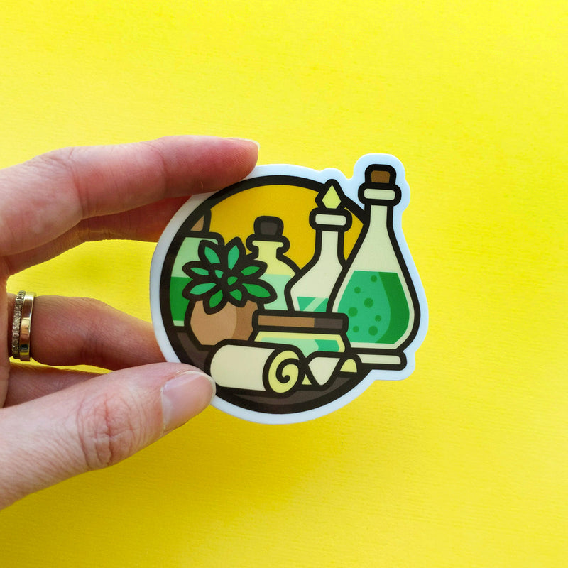 Healer Scene Sticker - Geeky merchandise for people who play D&D - Merch to wear and cute accessories and stationery Paola&