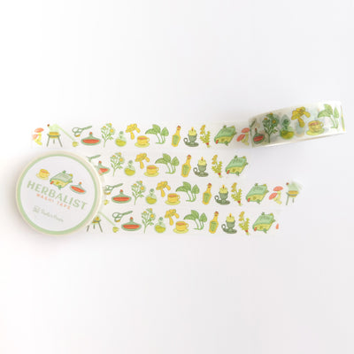 Herbalist Washi Tape - Geeky merchandise for people who play D&D - Merch to wear and cute accessories and stationery Paola's Pixels