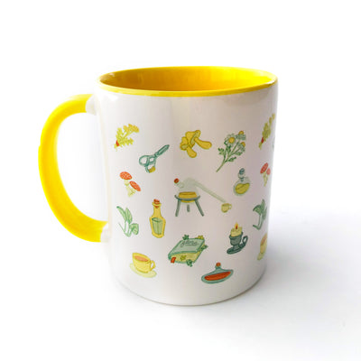 Alchemist Mug - Geeky merchandise for people who play D&D - Merch to wear and cute accessories and stationery Paola's Pixels