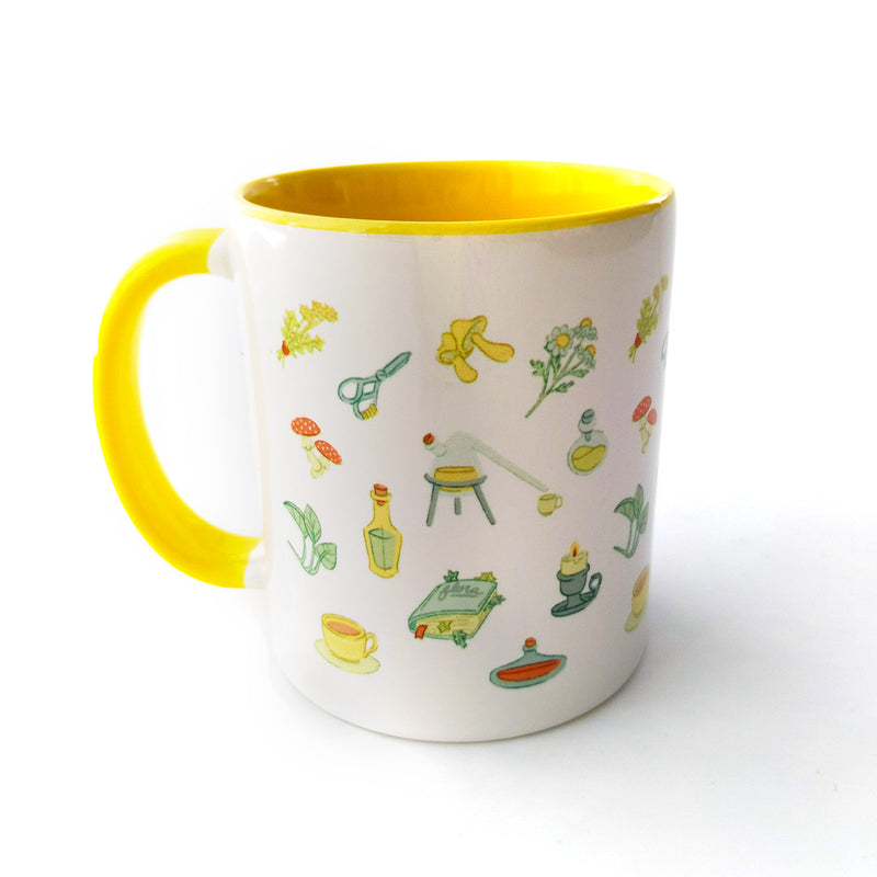 Alchemist Mug - Geeky merchandise for people who play D&D - Merch to wear and cute accessories and stationery Paola&