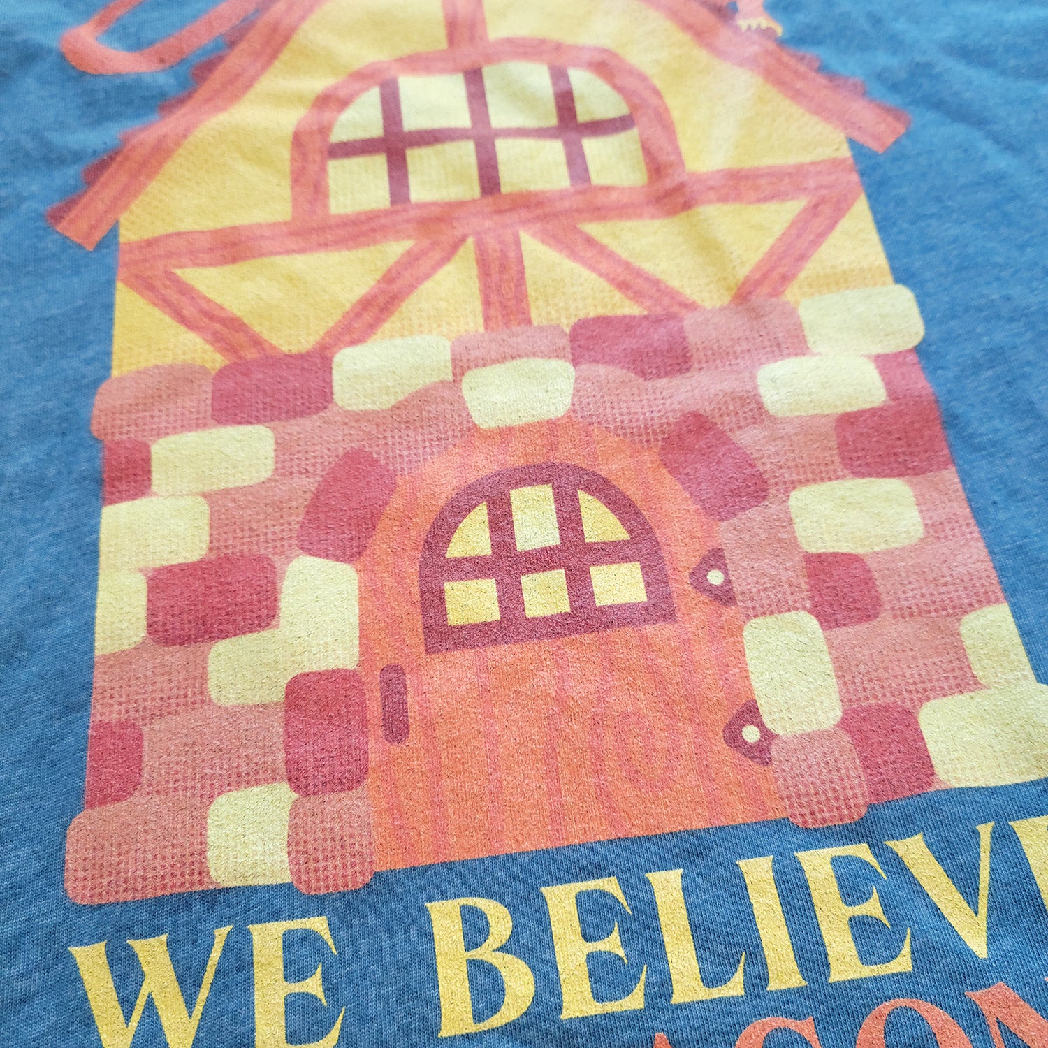 In This House We Believe In Dragons Shirt - Geeky merchandise for people who play D&D - Merch to wear and cute accessories and stationery Paola's Pixels