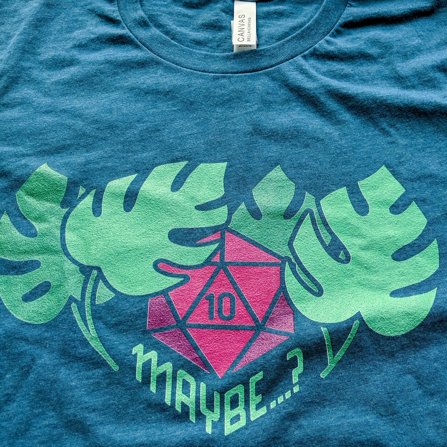 Maybe...? Shirt - Geeky merchandise for people who play D&D - Merch to wear and cute accessories and stationery Paola's Pixels