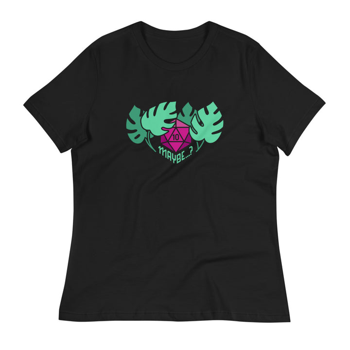 Maybe...? Women's Shirt - Geeky merchandise for people who play D&D - Merch to wear and cute accessories and stationery Paola's Pixels