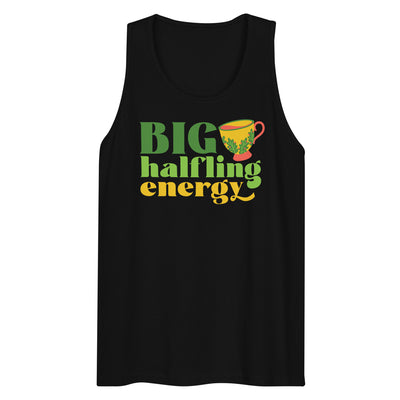 Big Halfling Energy Tank Top - Geeky merchandise for people who play D&D - Merch to wear and cute accessories and stationery Paola's Pixels