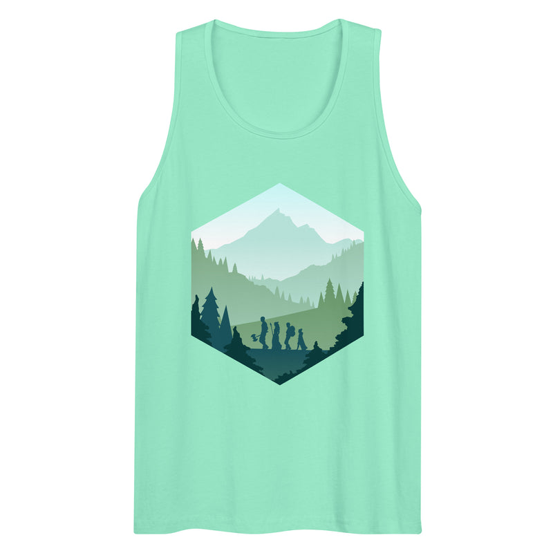 Adventure d20 Tank Top - Geeky merchandise for people who play D&D - Merch to wear and cute accessories and stationery Paola&