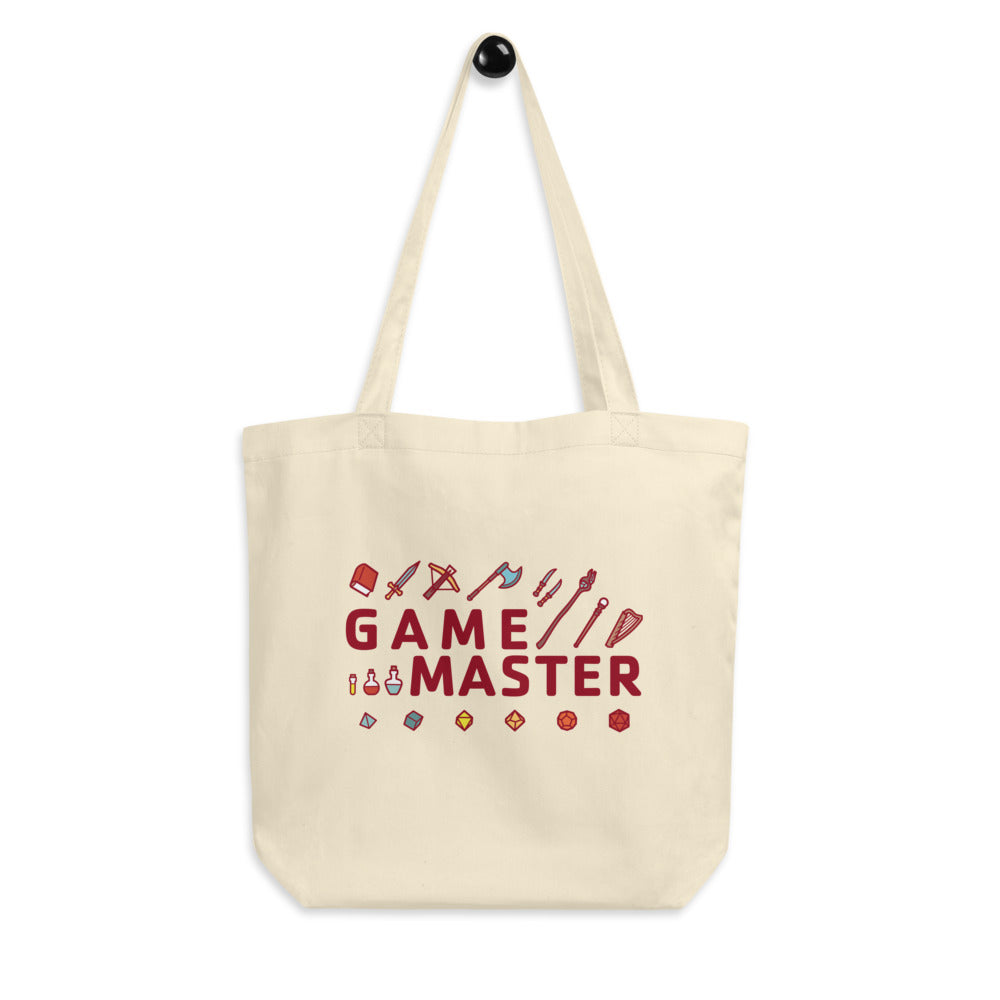 Game Master Tote bag - Geeky merchandise for people who play D&D - Merch to wear and cute accessories and stationery Paola's Pixels