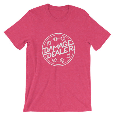 Damage Dealer Icon Shirt - Geeky merchandise for people who play D&D - Merch to wear and cute accessories and stationery Paola's Pixels