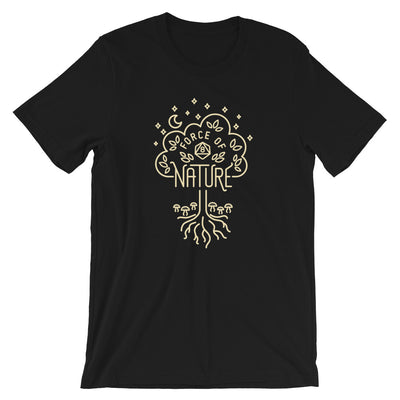 Force of Nature Shirt - Geeky merchandise for people who play D&D - Merch to wear and cute accessories and stationery Paola's Pixels