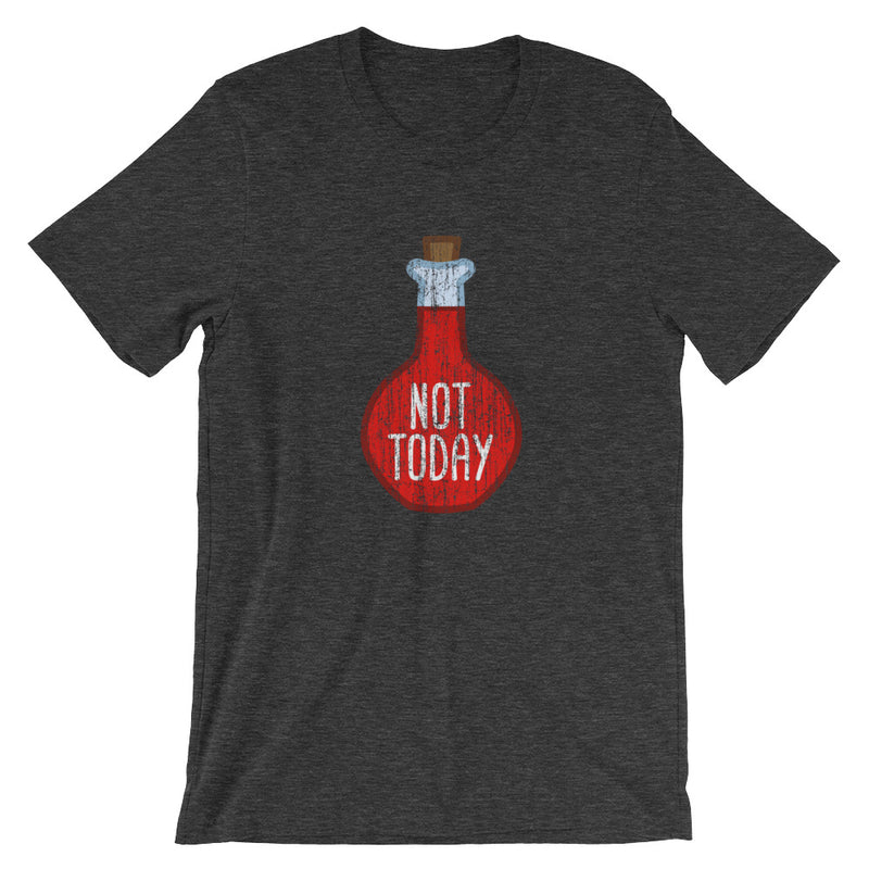 Not Today T-Shirt - Geeky merchandise for people who play D&D - Merch to wear and cute accessories and stationery Paola&