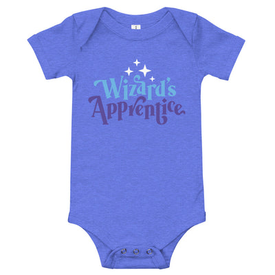 Wizard's Apprentice Baby One Piece - Geeky merchandise for people who play D&D - Merch to wear and cute accessories and stationery Paola's Pixels