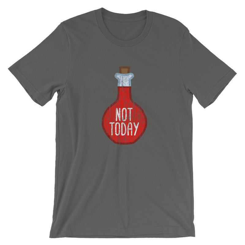 Not Today T-Shirt - Geeky merchandise for people who play D&D - Merch to wear and cute accessories and stationery Paola&