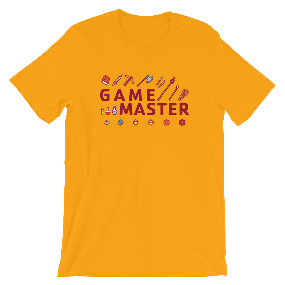 Game Master Shirt - Geeky merchandise for people who play D&D - Merch to wear and cute accessories and stationery Paola's Pixels