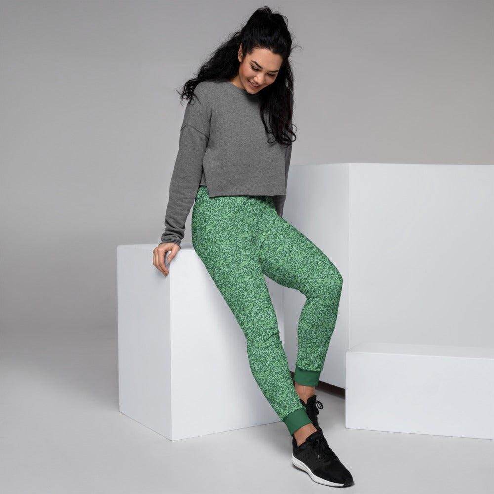 Goblins Women's Joggers - Geeky merchandise for people who play D&D - Merch to wear and cute accessories and stationery Paola's Pixels