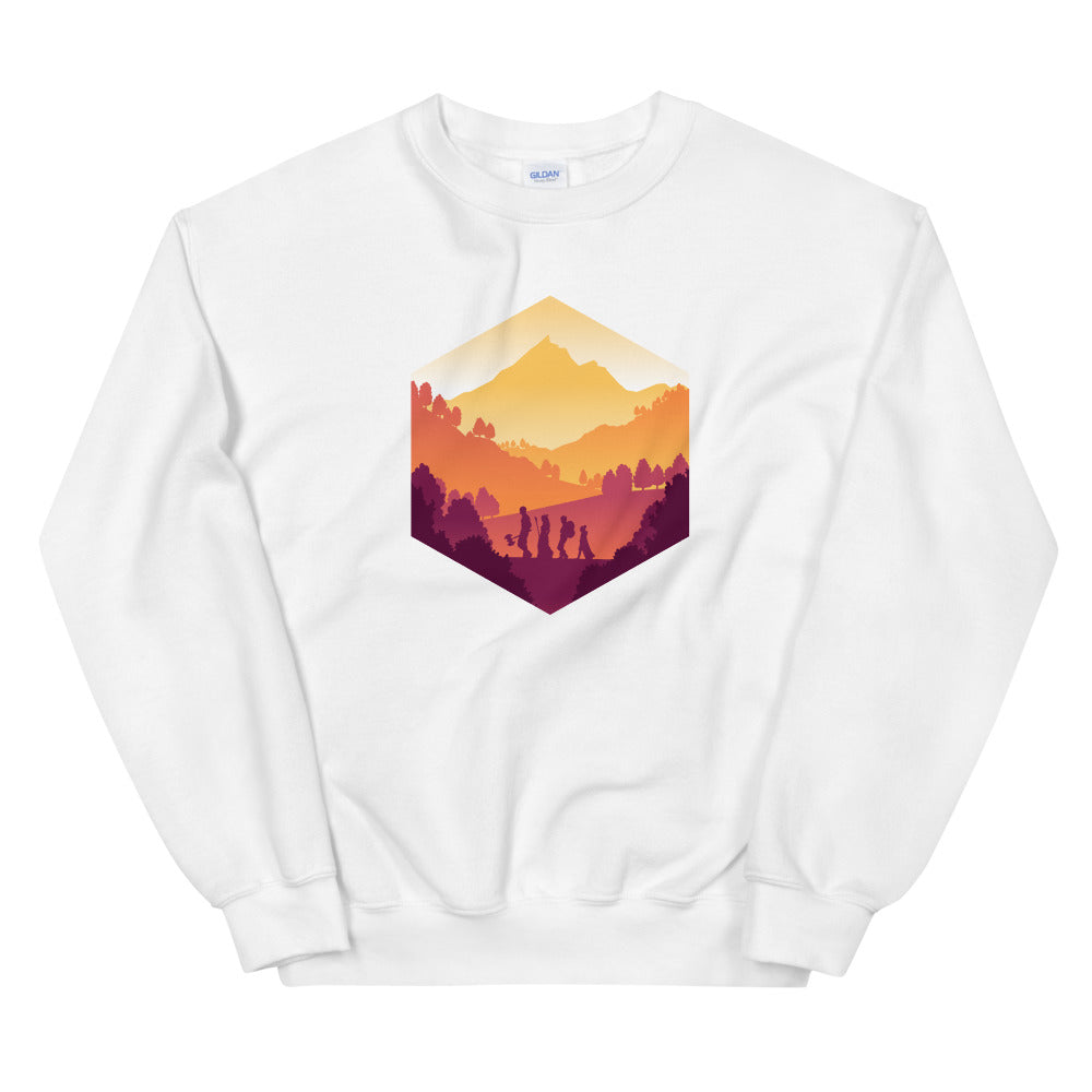 Fall Adventure Sweatshirt - Geeky merchandise for people who play D&D - Merch to wear and cute accessories and stationery Paola's Pixels