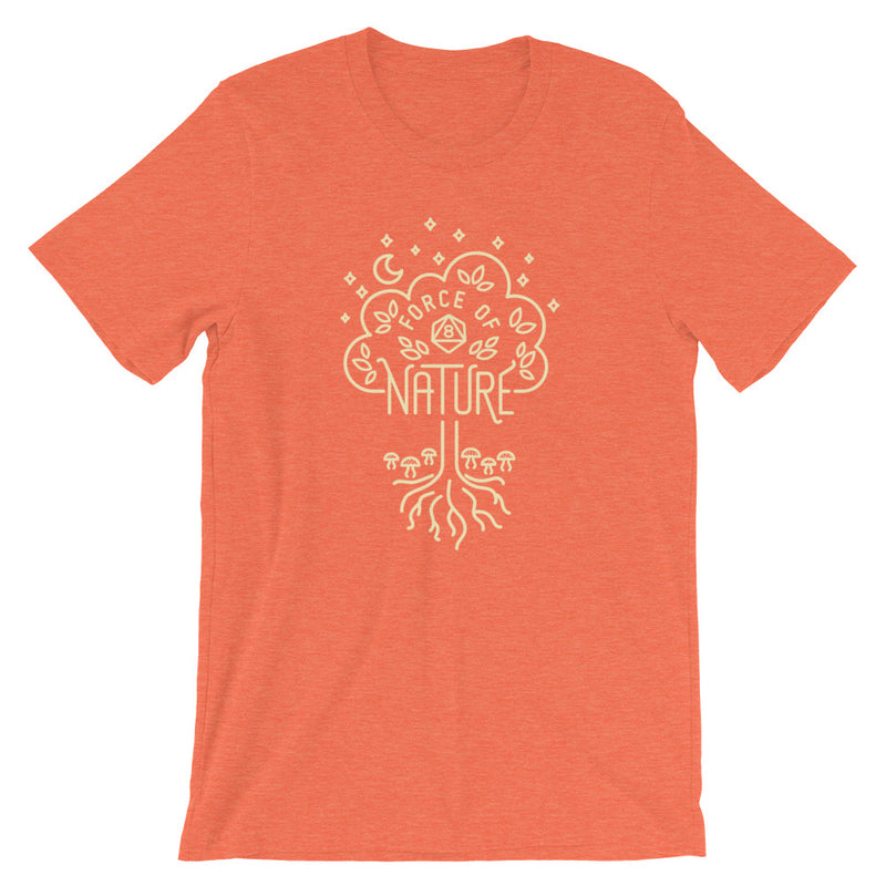 Force of Nature Shirt - Geeky merchandise for people who play D&D - Merch to wear and cute accessories and stationery Paola&