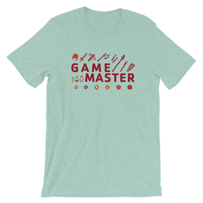 Game Master Shirt - Geeky merchandise for people who play D&D - Merch to wear and cute accessories and stationery Paola&
