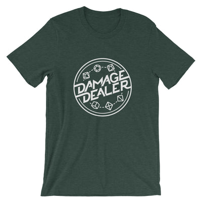 Damage Dealer Icon Shirt - Geeky merchandise for people who play D&D - Merch to wear and cute accessories and stationery Paola's Pixels