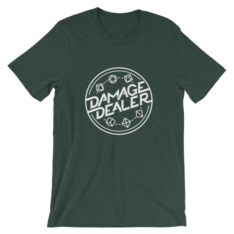 Damage Dealer Icon Shirt - Geeky merchandise for people who play D&D - Merch to wear and cute accessories and stationery Paola&