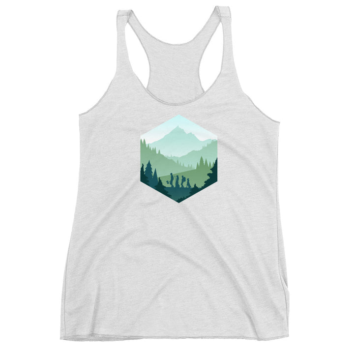 Adventure d20 Women's Racerback Tank - Geeky merchandise for people who play D&D - Merch to wear and cute accessories and stationery Paola's Pixels