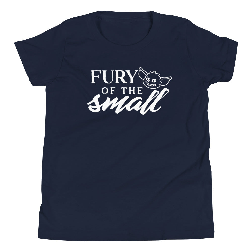 Fury of the Small Youth Shirt - Geeky merchandise for people who play D&D - Merch to wear and cute accessories and stationery Paola's Pixels
