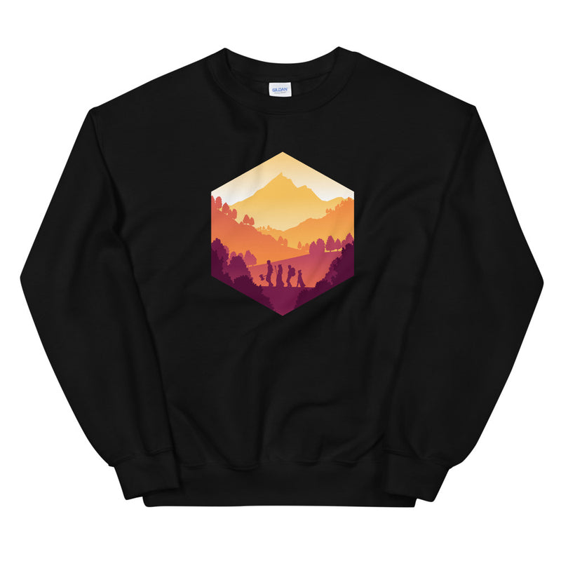 Fall Adventure Sweatshirt - Geeky merchandise for people who play D&D - Merch to wear and cute accessories and stationery Paola&