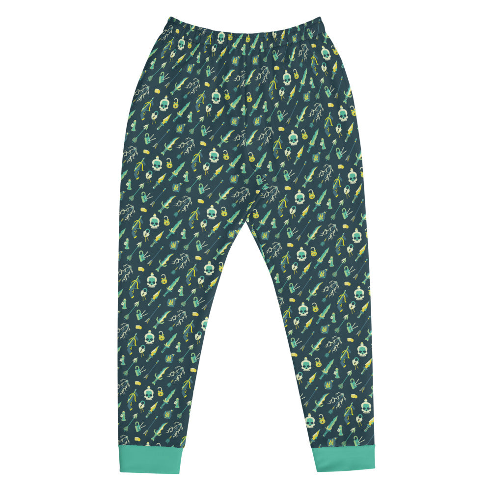 Rogue Men's Joggers - Geeky merchandise for people who play D&D - Merch to wear and cute accessories and stationery Paola's Pixels