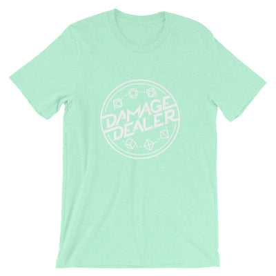 Damage Dealer Icon Shirt - Geeky merchandise for people who play D&D - Merch to wear and cute accessories and stationery Paola's Pixels