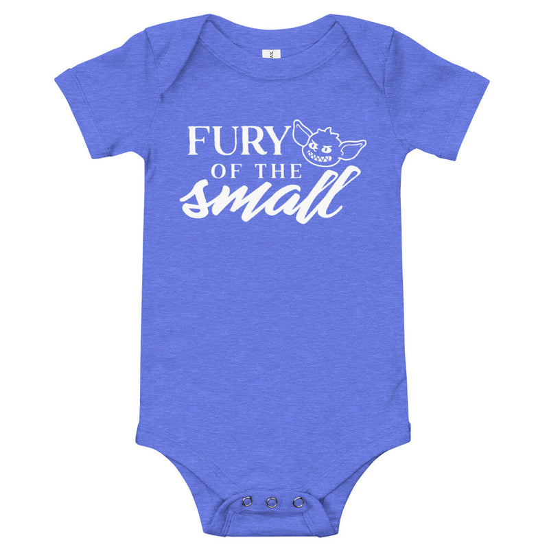 Fury of the Small Baby One Piece - Geeky merchandise for people who play D&D - Merch to wear and cute accessories and stationery Paola&